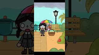 Wednesday and Enid Adopt child ❤ (Part 2) #shorts #tocaboca #tocalifeworld #wednesday
