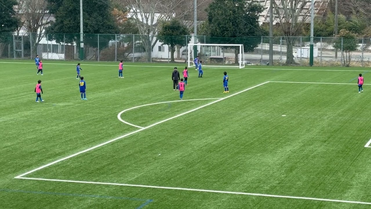 U10vs 観音SSS 前半戦 0-4上下・甲奴カップ　TTCグラウンド2026.3.7