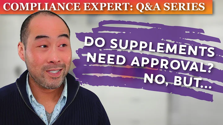 Do Supplements Require FDA Approval? No But FDA Wants This Instead