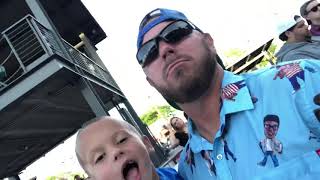 Dad and the Jax man jam out to Hawthorne Heights!