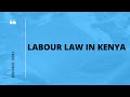 MATERNITY, SICK & ANNUAL LEAVE IN KEYA - Labour/Employment law in Kenya