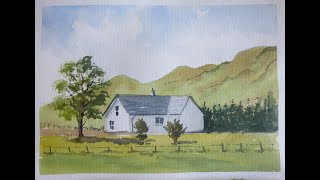 Complete Beginners First Watercolour Painting