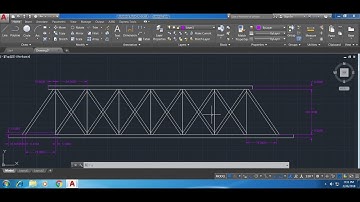 How to draw a bridge in AutoCAD fast and easy tutorial