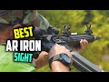 3 Best AR Iron Sight Review in 2023 | 45 Degree Offset Flip Up/Mbus Offset Front/Micro Style Front