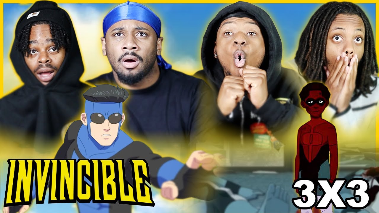 IS OLIVER THE NEXT OMNI- MAN??? | INVINCIBLE "YOU WANT A REAL COSTUME RIGHT?" GROUP REACTION!! | 3x3