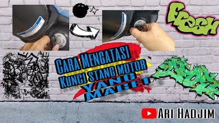 Cara Mengatasi Kunci Stang Motor yang Macet