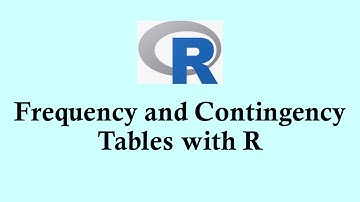 Statistics using R programming | Frequency and contingency tables   #rprogramming