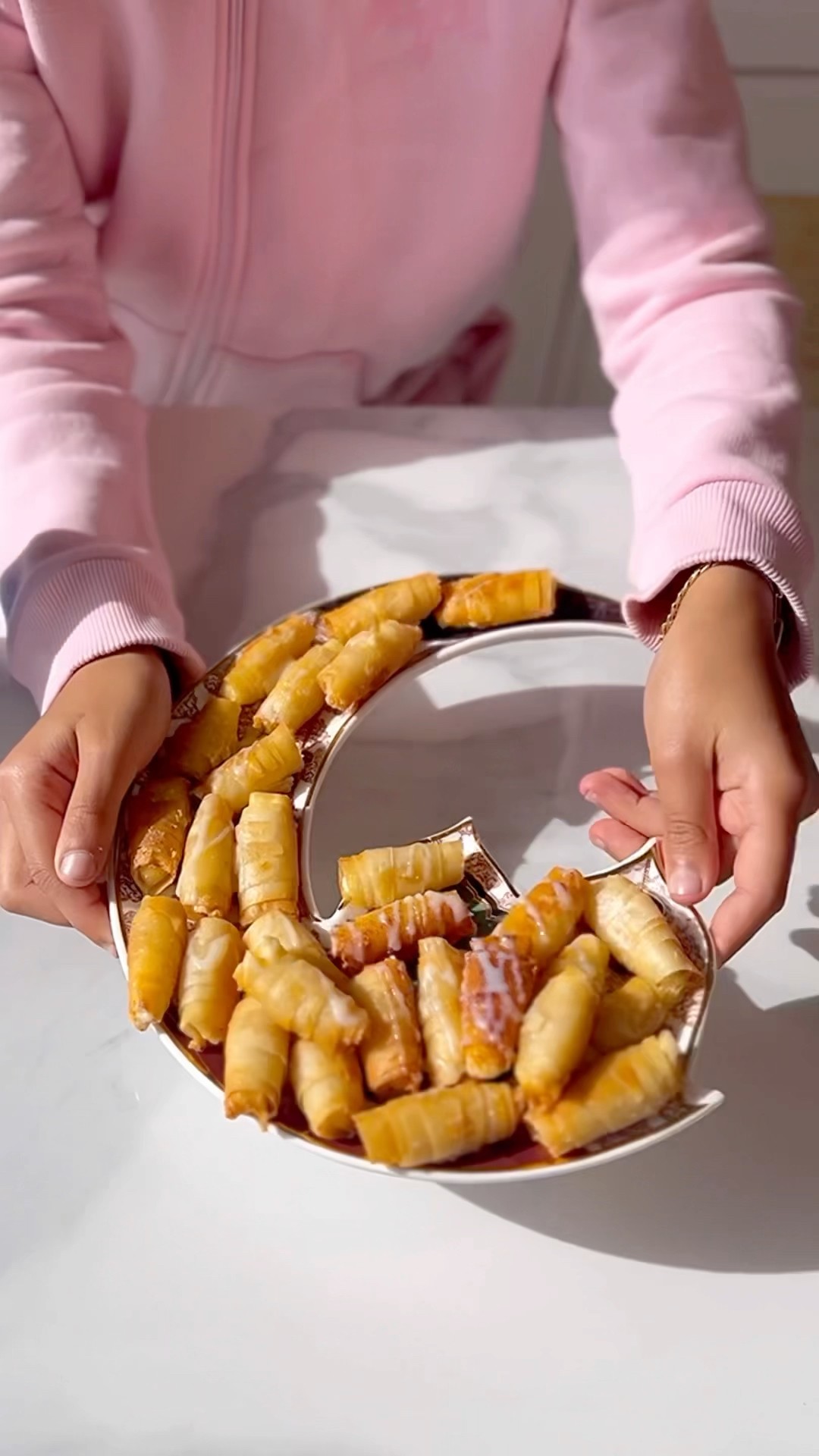 بنتي منى اليوم علمتني وصفة رمضانية يلا بسرعه احفظو الوصفة هتحبوها وتحتاجوها ? #food