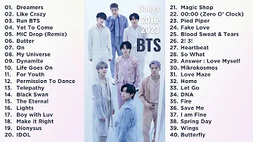 BTS (방탄소년단) - PLAYLIST 2016-2023 (MOST POPULAR SONGS)