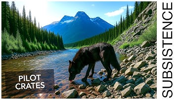 Waterfall Wreckage and a Working Elevator | Subsistence Gameplay