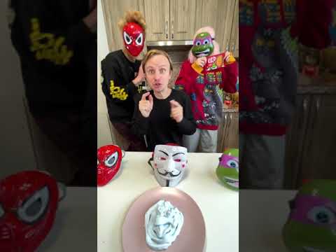 Маски Героев челлендж #shorts от Вильям Бруно