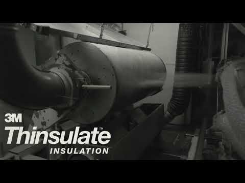 3M Thinsulate, тинсулейт купить, шумоизоляция, производство утеплителя, видео тинсулейта, обзор,