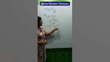 Ex 6.4 Q-1 Square and Square roots | Class 8 | Maths | Chapter 6 #maths #class8 #shorts #ytshorts