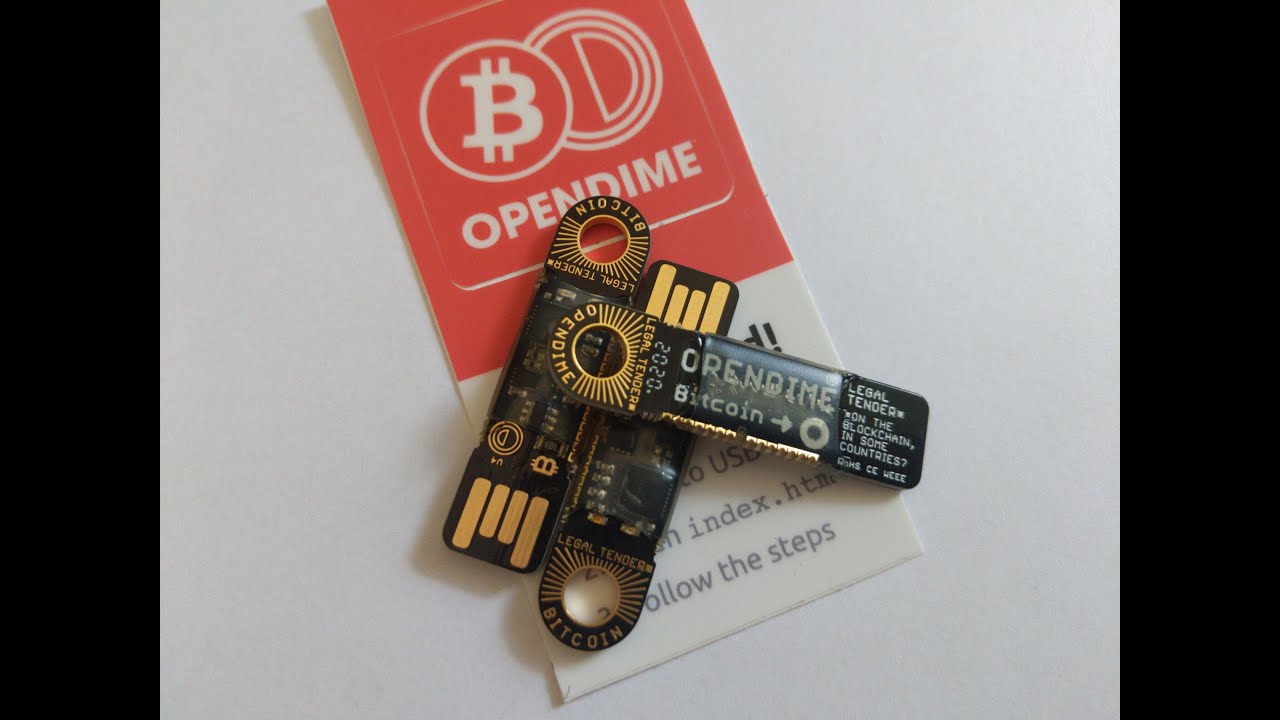 Opendime - czy bitcoina można używać jak gotówki?