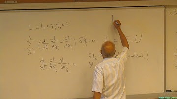 Introduction to analytical mechanics (Cont.): Analytical Mechanics Mini-Course #1.2 | ZC OCW