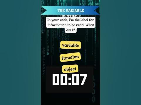 The Variable Identifier | JavaScript Riddle Challenge #codingchallenge ...