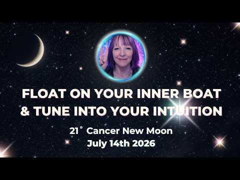 WHAT FLOATS YOUR BOAT? | 21˚ Cancer New Moon Astrology July 14th 2026
