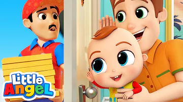 Who's At the Door? | Don't Open The Door To Strangers |  Kids Songs & Nursery Rhymes by Little Angel