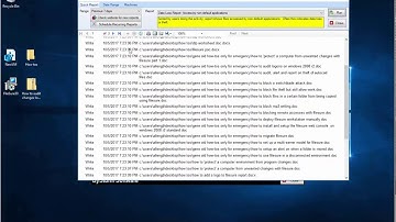 Data Loss Reports in FileSure 3.0