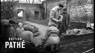 Ex-King Michael Of Rumania Becomes Market Gardener (1953)