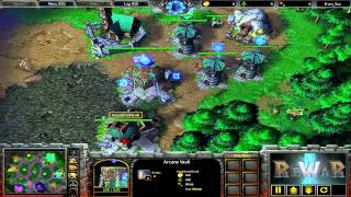 Lucifer(UD) vs HawK(HU) - Game 2 - WarCraft 3 gameplay - RN666