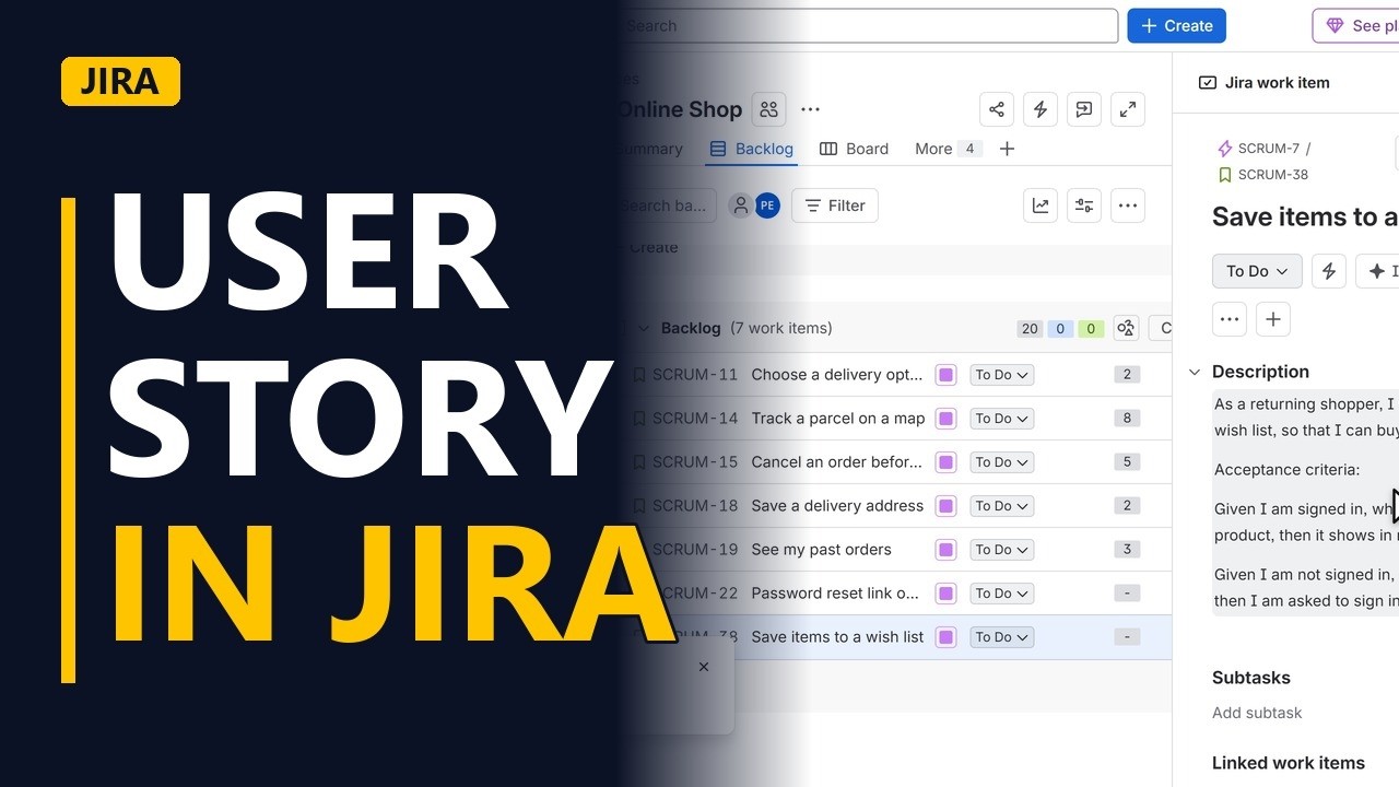 How to Write a User Story in Jira (With Acceptance Criteria)