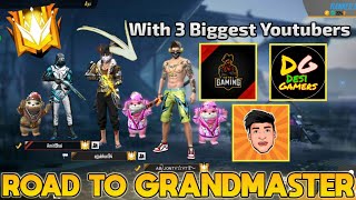 ROAD TO GRANDMASTER WITH TOTAL GAMING, DESI GAMER, DEV ALONE.. FULL MASTI GAMEPLAY