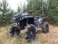 OUTLANDER XMR 6 lift против RENEGADE XMR 4 lift, BRP XTP, YAMAHA! Декабрь, Эстония, ковровые болота!