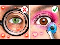 Nerd extreme makeover  from ugly to popular amazing hacks with glasses by la la life