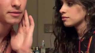 Shawn Mendes and Camilla Cabello make weird kissing