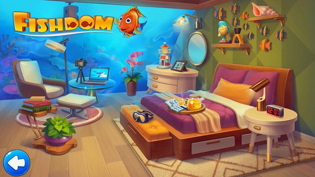 Fishdom Story Events - Underwater Makeover [ Gameplay Story ] HD