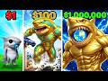 $1 to $1,000,000 MEGALODON In GTA 5!