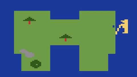 Golf USA ATARI 2600 VCS HYPERSPIN NOT MINE VIDEO COMPUTER SYSTEM