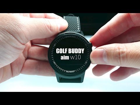 ゴルフバディGOLF BUDDY aim W10 GPSナビ GolfBuddy ゴルフバディー aim W10 ゴルフウォッチ ゴルフナビ