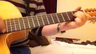 Video thumbnail of "Bahare Man Gozashte Shayad Guitar Coverبهار من گذشته شاید"