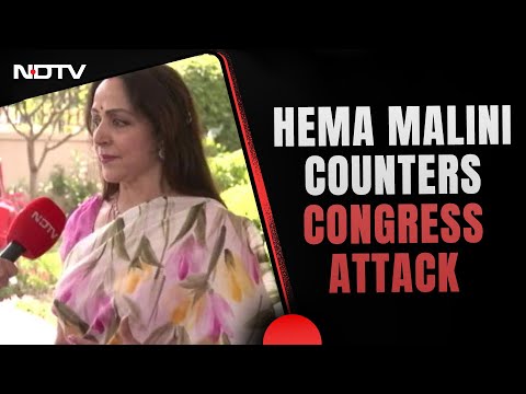 Hema Malini Elections | Hema Malini Counters Congress Attack: "If You Consider Me Outsider..."