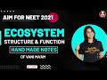 Ecosystem- Structure and Function | Class 12 | Aim for NEET 2021 | Dr.Vani Sood | Vedantu Biotonic