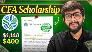 How to Save Up to ₹90,000 on CFA Fees? | CFA Scholarship 2026!