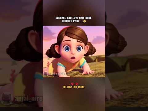 Gift from heart can heal what words never...😢 #animation #viral #shorts
