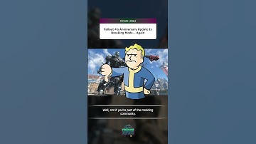 Fallout 4’s Anniversary Update Is Breaking Mods…Again #fallout4 #bethesda  #fypシ  #gamingnews  #mods