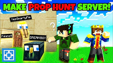 Minecraft Prop Hunt Server in 5 MINUTES! (Step-by-Step Guide)