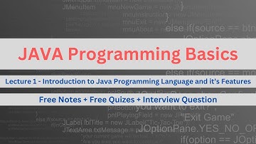 Java Tutorial : Introduction to JAVA and It