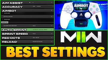 Best SETTINGS for Modern Warfare II on Console & Controller!