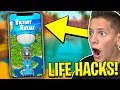 PROVO I LIFE HACKS di TIKTOK su FORTNITE! 😱 *FORTISSIMI*