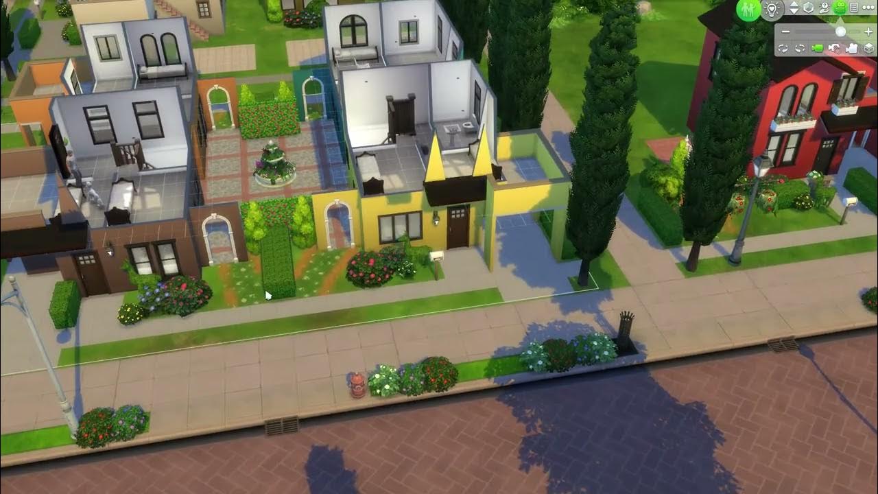 The Sims™ 4 2024 Gameplay February 14, 2024 Italian Courtyard homes