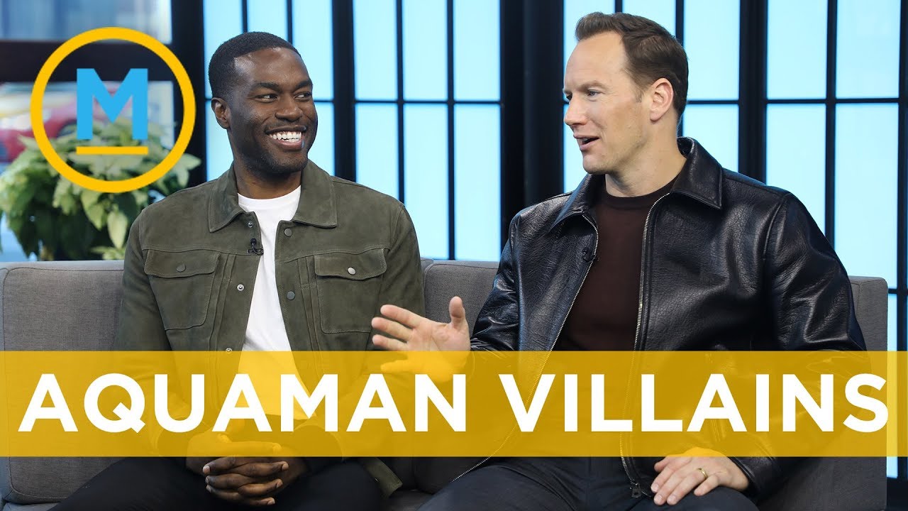 Patrick Wilson And Yahya Abdul Mateen Ii Reveal Their Training Regimen For Aquaman Your Morning Youtube Patrick Wilson And Yahya Abdul Mateen Ii Reveal Their Training Regimen For Aquaman Your Morning Youtube