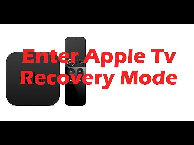 How to Place Apple TV 4k/4th/3rd/2nd in Recovery Mode.1 Click Only. Easy & Quick!