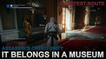 It Belongs in a Museum (Maximum Bonus & Shortest Route) - Assassin