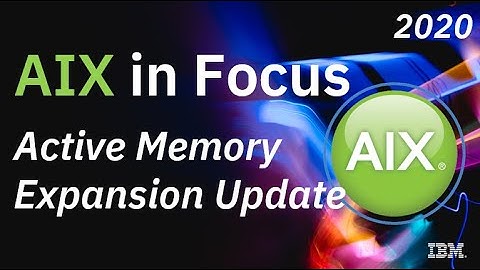 Active Memory Expansion Update