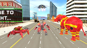 Spider Tank Robot Car Game 3d - Android Gameplay